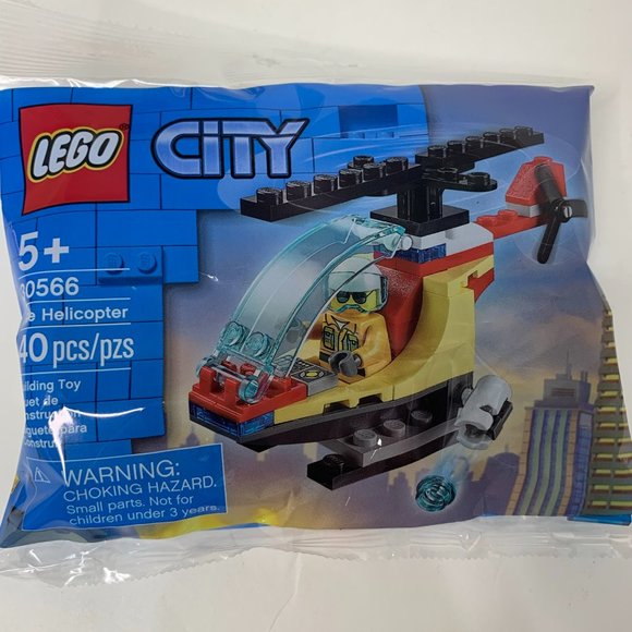 LEGO City 30566 Fire Helicopter Vehicle Set 40 pcs - Picture 6 of 6